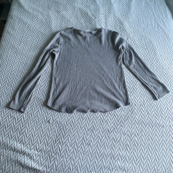 PINK waffle knit long sleeve - Picture 4 of 6